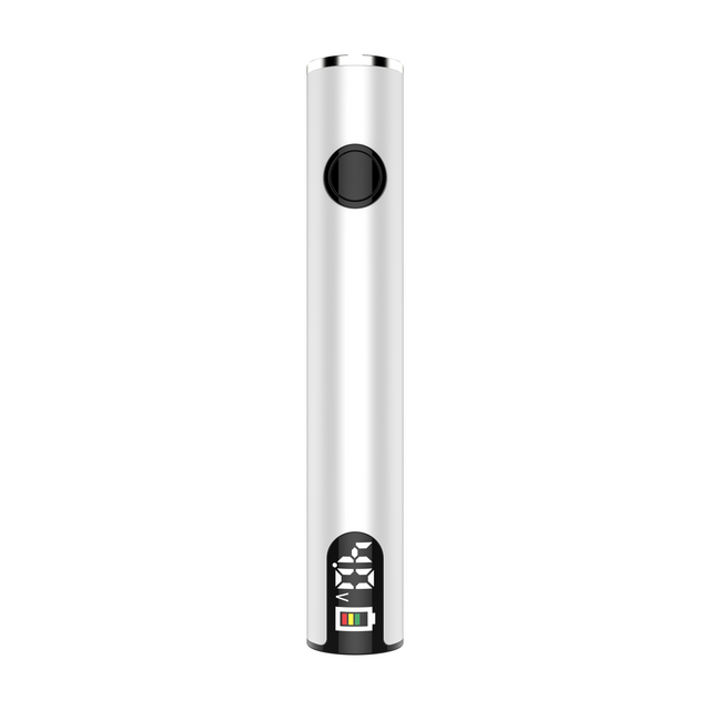 Custom 510 Thread Cart Pen Vape Cartridge THC CBD Battery Display Screen 650 mAh USB-C Rechargeable My Logo