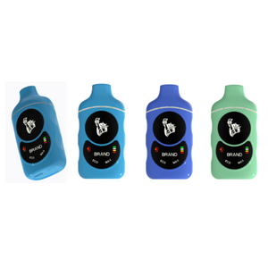 New Postless Dual Chamber Led Display 1g 2g 1ml Palm Disposable Live Resin Rosin AIO Vape Pen Pod