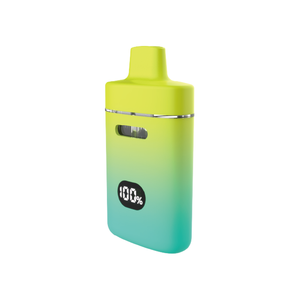 CBD Dual Flavors Display Screen 0.5+0.5 Gram Auto Draw All in One Empty SUS316 Disposable Vape