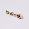 Wholesale 510 Thread Ceramic Center Post Round Falt Metal Drip Tip 0.5ml 1ml Capacity S316 Vape Cartridge