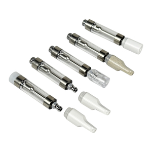 Lead Free Biodegradable Material Cap 510 Thread 1ml 1g Empty Disposable Vape Pen Cartridge