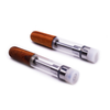 510 Thread Ceramic Vape Cartridge Wood Tip 1ml Empty Cartridge