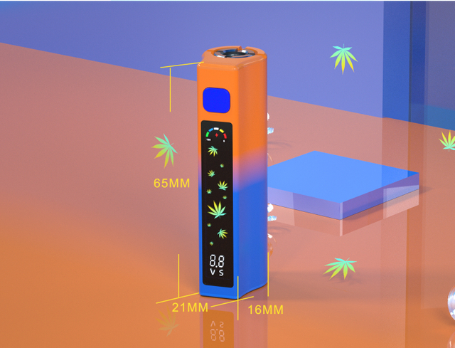 Custom Logo 510 Thread Dual Charger Port Preheating Voltage Variable Vape Battery