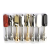 Wholesale 510 Thread Ceramic Center Post Round Falt Metal Drip Tip 0.5ml 1ml Capacity S316 Vape Cartridge