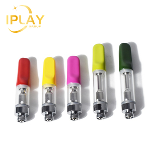 Ceramic Duckbill Flat Tip Empty Cart Live Resin CBD 0.5/1 Gram Custom Stainless Steel 316 510 Thread Cartridge