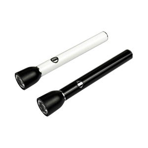 Electric Torch Type Voltage Adjustable Disposable 510 Thread Vape Cartridge Pen Battery with Flashlight 