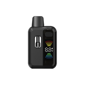 New Live resin rosin distillate cbd thc LED screen empty ceramic 1g 2g disposable vape pen pod 
