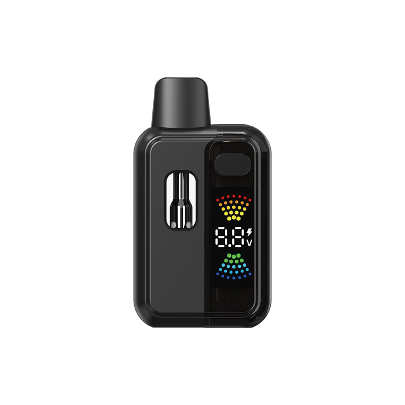 New Live Resin Rosin Distillate Cbd Thc LED Screen Empty Ceramic 1g 2g Disposable Vape Pen Pod 